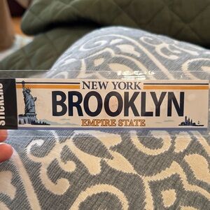 New York Brooklyn Sticker
